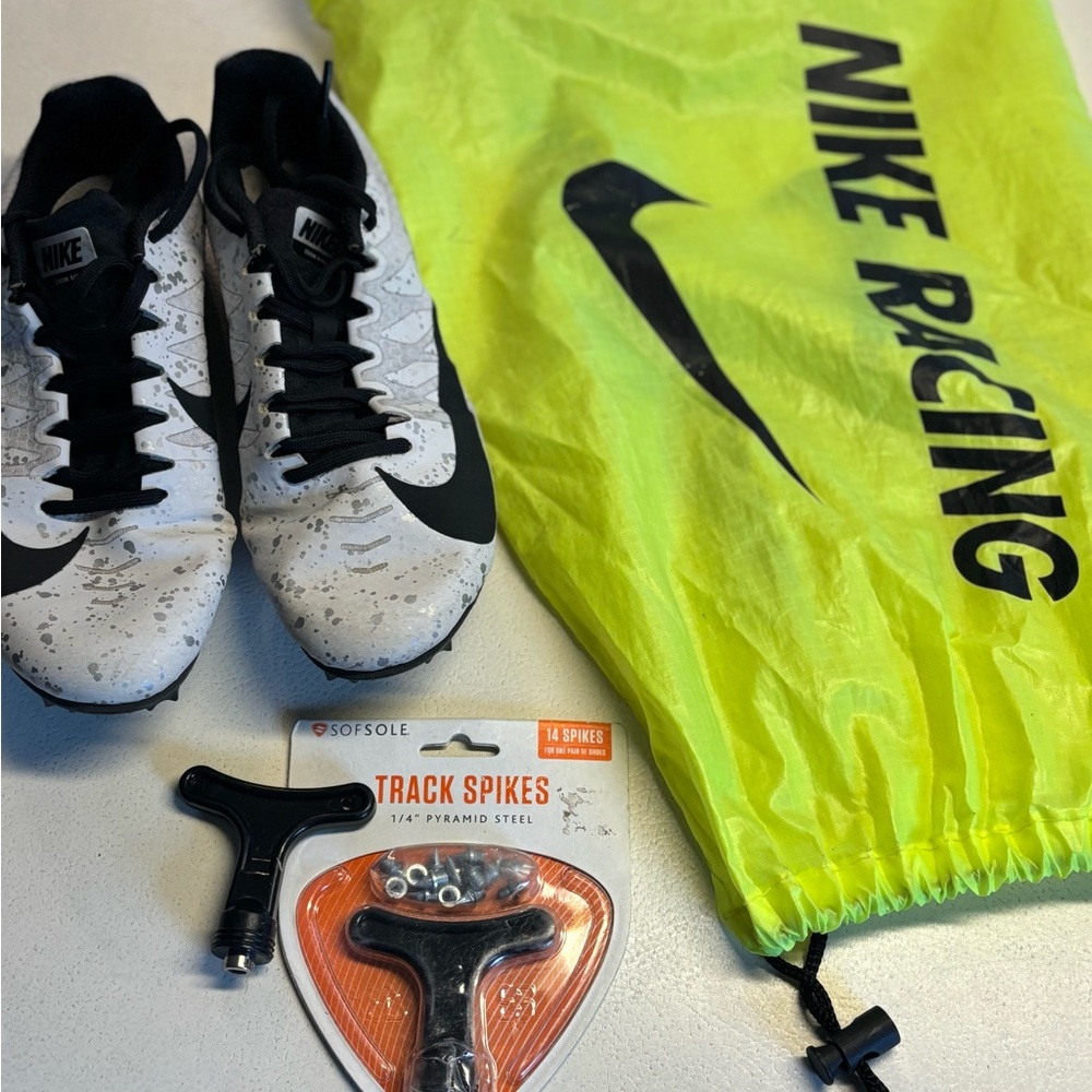 Nike Racing Track Shoes & Spikes with Bag